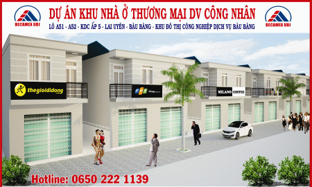 Khu nhà ở TM DV Công Nhân Becamex UDJ