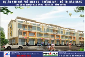Nhà phố liên kế A9 - Bàu Bàng