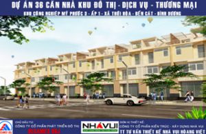 Dự Án 36 căn nhà khu đô thị - Dịch vụ - Thương mại