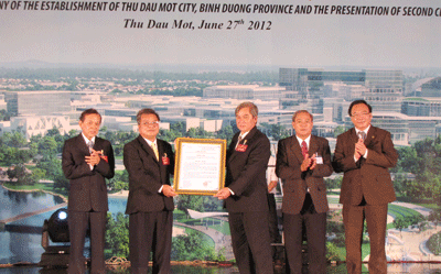 Chính thức công bố thành lập thành phố Thủ Dầu Một