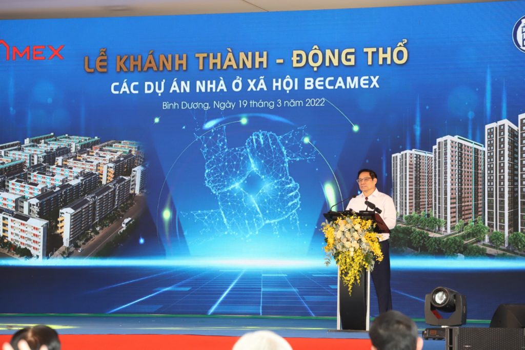 Thủ tướng Chính phủ Phạm Minh Chính phát biểu tại buổi lễ